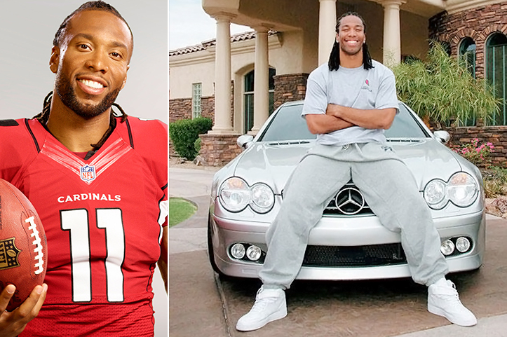 Larry Fitzgerald – Mercedes Benz SL550 Estimated 100K