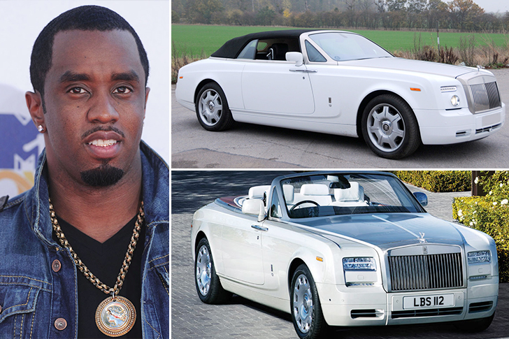 P.Diddy – Rolls Royce Phantom Drophead Coupe Estimated 440K