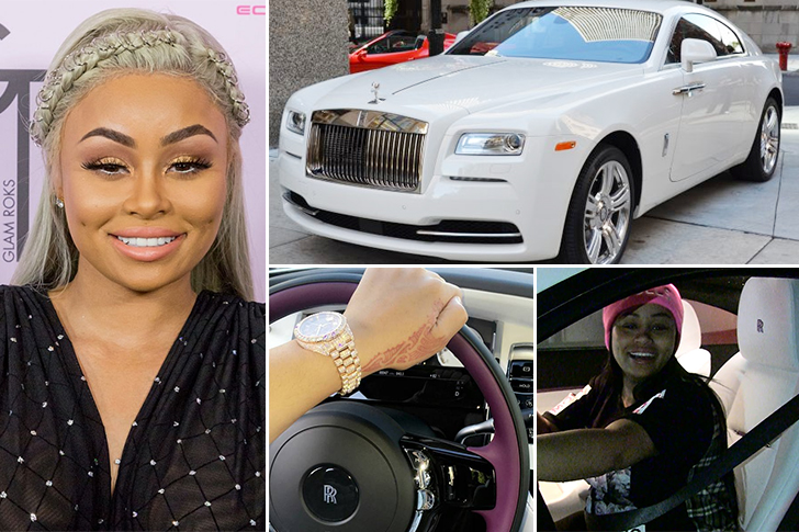 Blac Chyna – Rolls Royce Wraith Estimated 400K