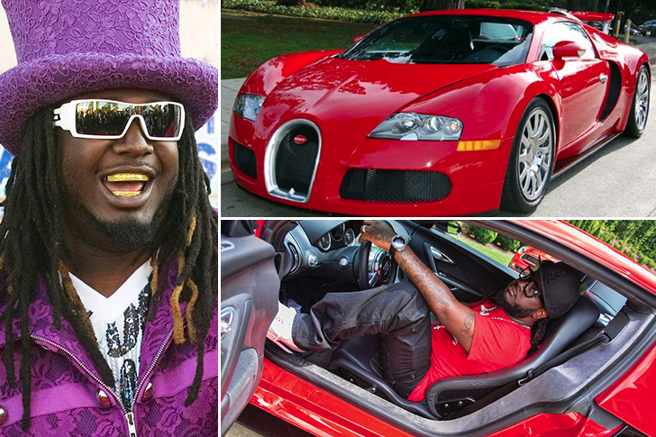 T Pain – Bugatti Veyron Estimated 2.5 Million