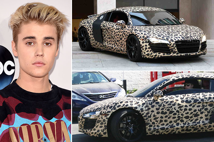 Justin Bieber – Audi R8 Estimated 250K