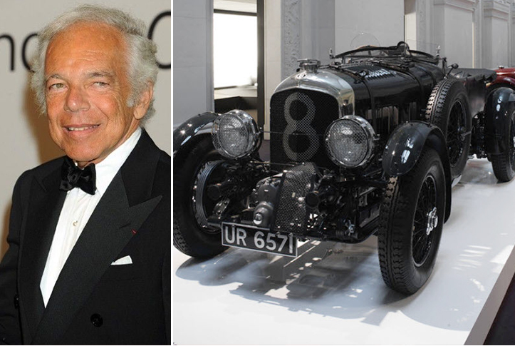 Ralph Lauren – Vintage Bentley Blower Estimated 5 Million