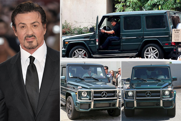 Sylvester Stallone – Mercedes Benz G550 Estimated 166K