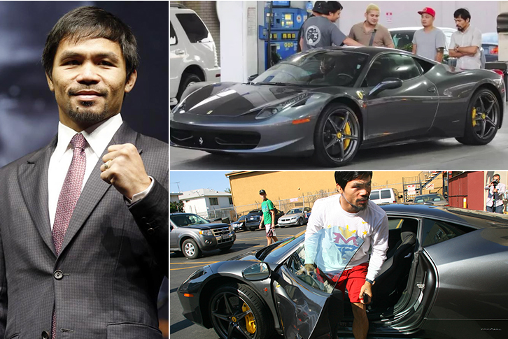 Manny Pacquiao – Ferrari 458 Italia Estimated 270K