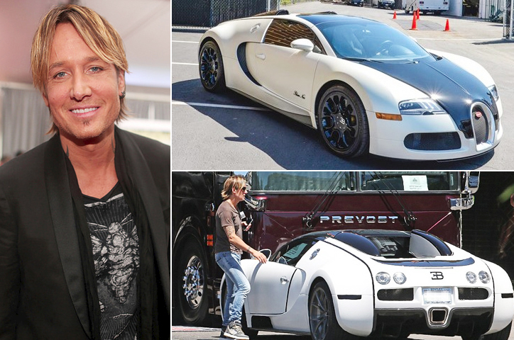 Keith Urban – Bugatti Veyron Estimated 2.7 Million