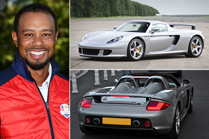 Tiger Woods – Porsche Carrera GT Estimated 440K