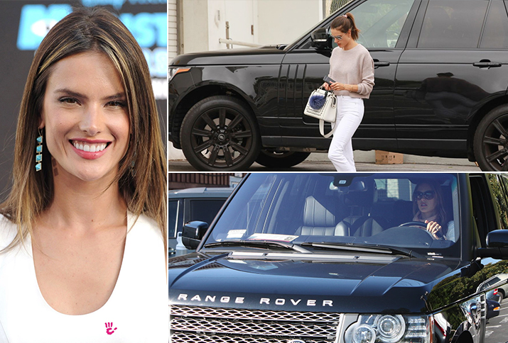 Alessandra Ambrosio – Range Rover SUV Estimated 100K