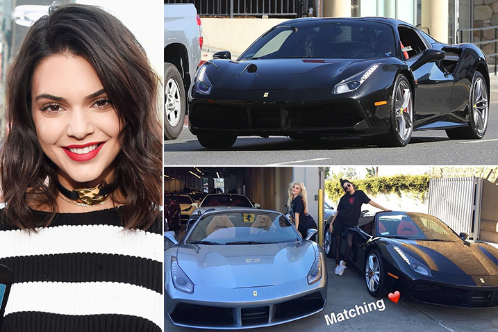 Kendall Jenner – Ferrari 458 Spider Estimated 250K