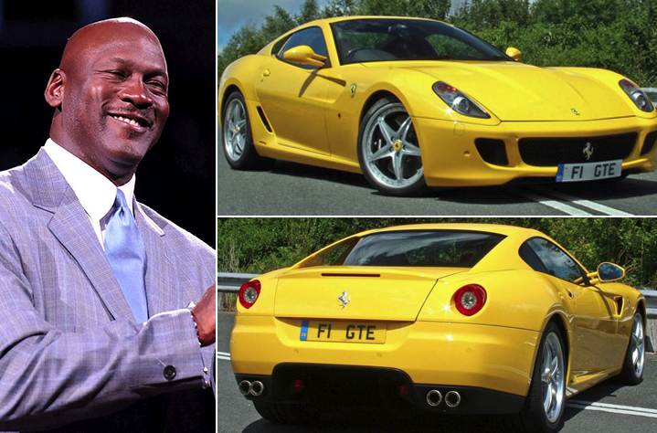 Michael Jordan – Ferrari 599 GTB Fiorano Estimated 200K