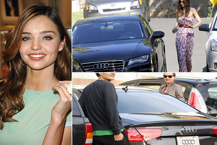 Miranda Kerr – Audi A8 Estimated 100K