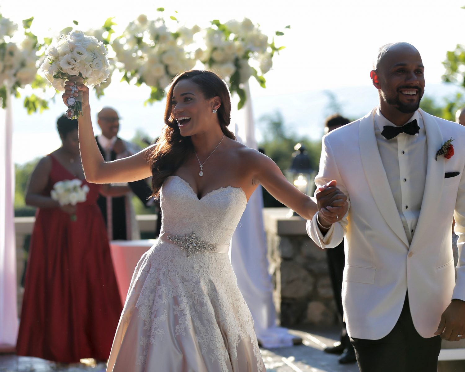 Rochelle Aytes And C.J. Lindsey