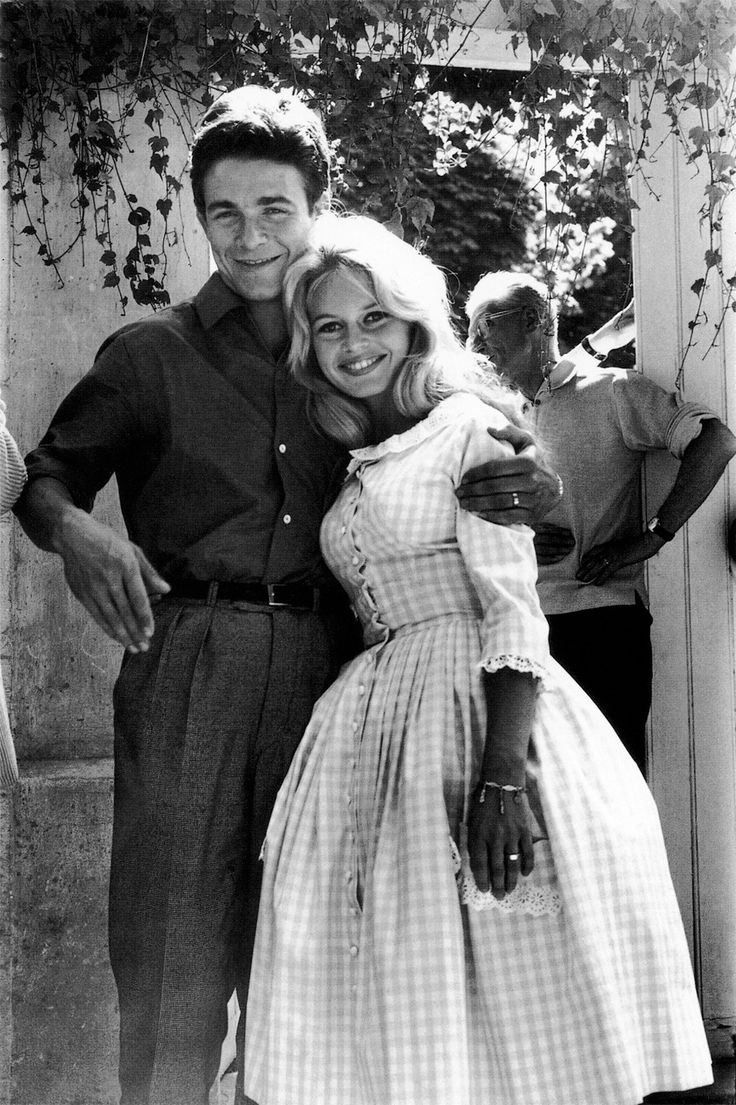Brigitte Bardot And Jacques Charrier