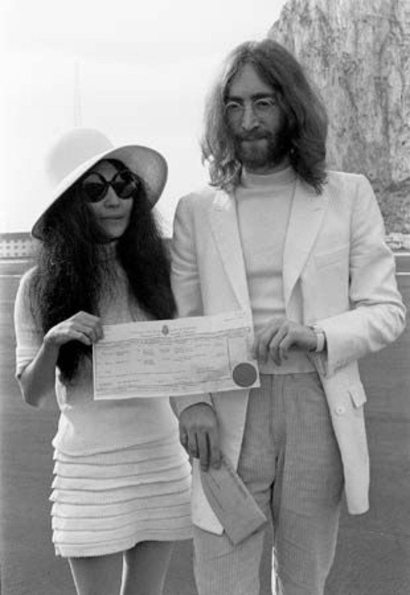 Yoko Ono And John Lennon