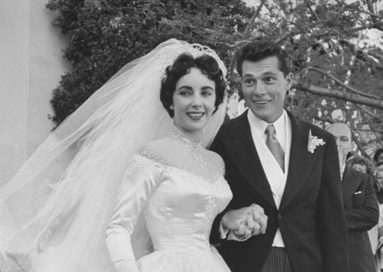 Elizabeth Taylor And Conrad Hilton