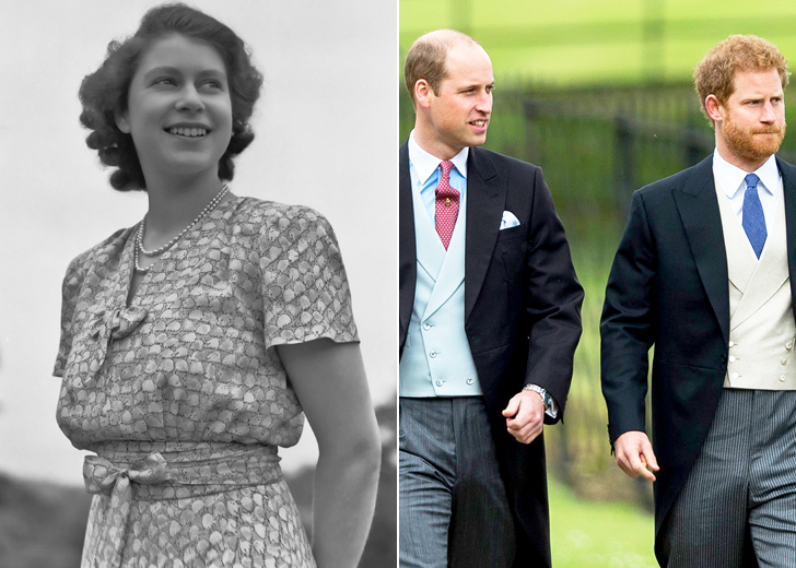 PRINCES WILLIAM &amp; HARRY - QUEEN ELIZABETH’S GRANDSONS