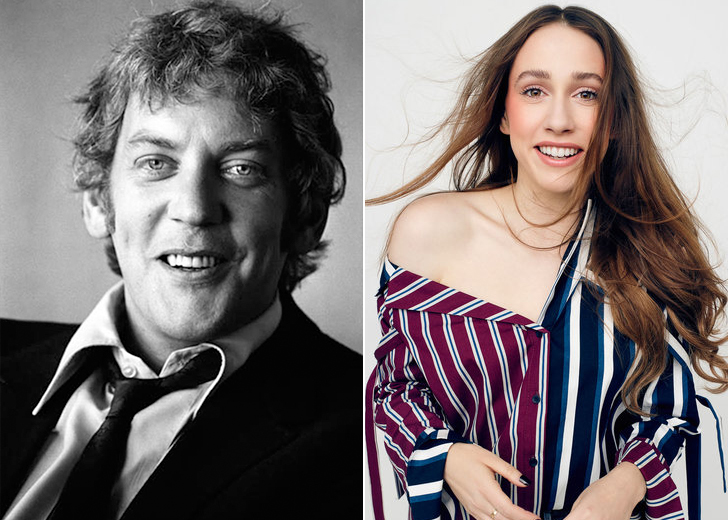 SARAH SUTHERLAND – DONALD SUTHERLAND’S GRANDDAUGHTER