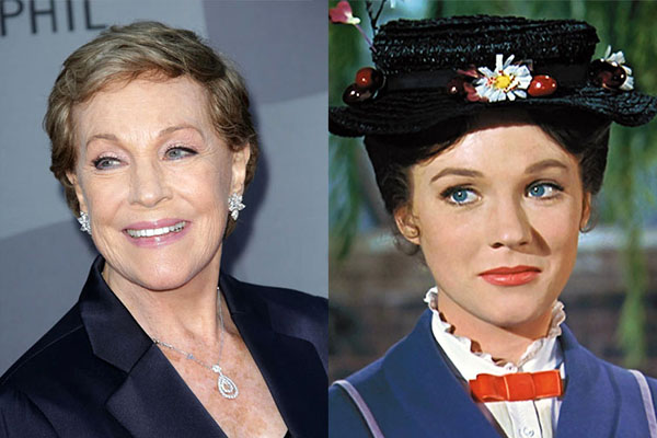 JULIE ANDREWS, 82 YEARS OLD