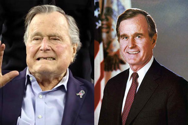 GEORGE H. W. BUSH, 94 YEARS OLD