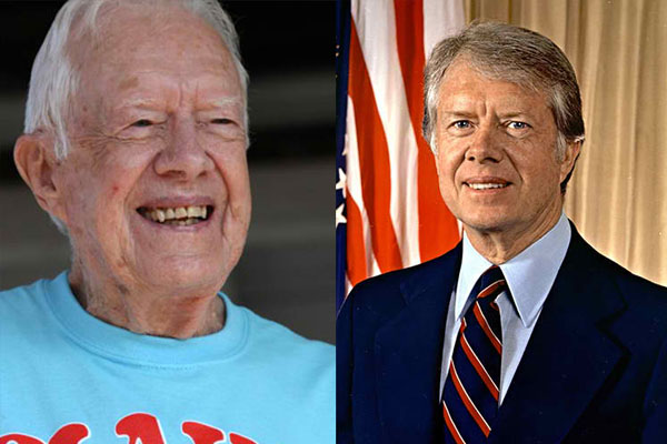 JIMMY CARTER, 93 YEARS OLD