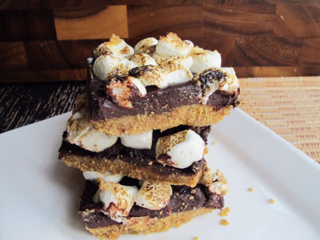 No Bake Smore Bars