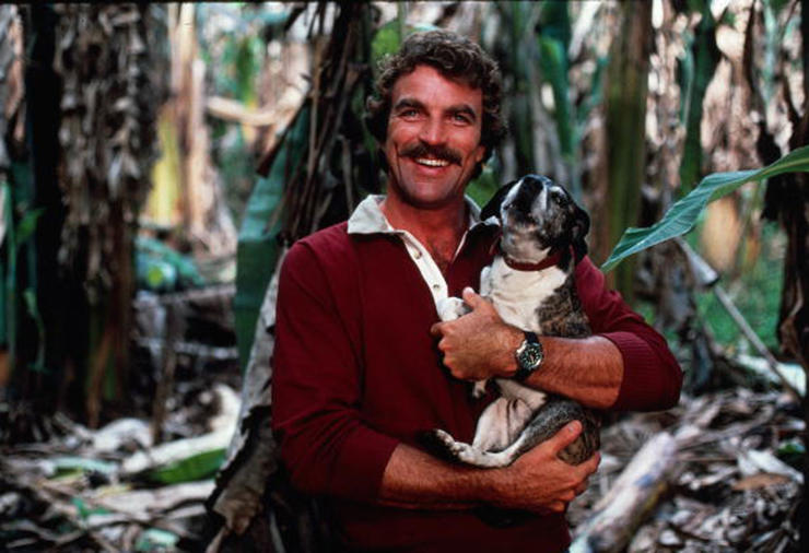 Tom Selleck And Best Friend