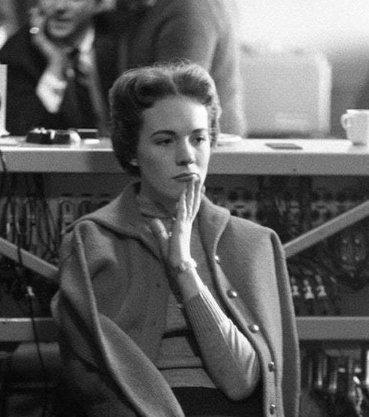 A Very Serious Looking Julie Andrews 1959.