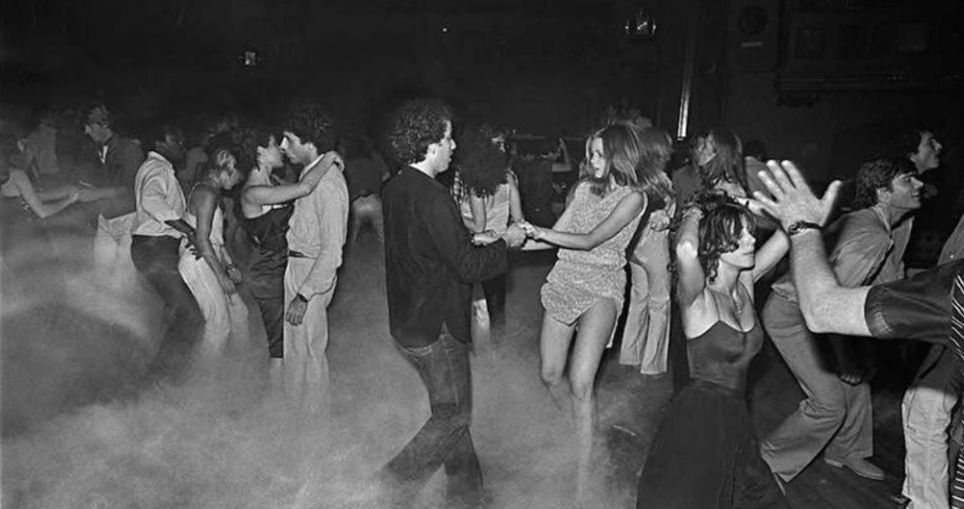 People Dancing At Studio 54 1978.