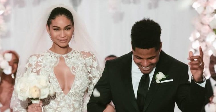 Chanel Iman and Sterling Shepard