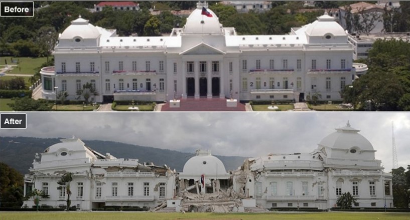 Before After The Earthquake In Haiti