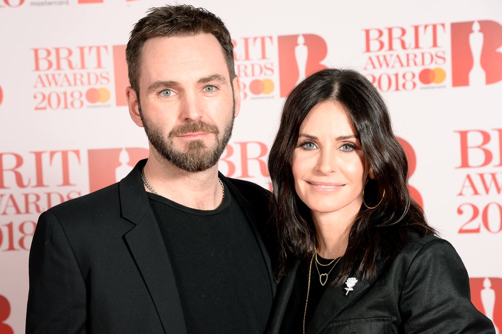 Johnny McDaid And Courteney Cox 