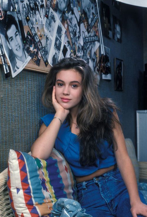 Alyssa Milano Then