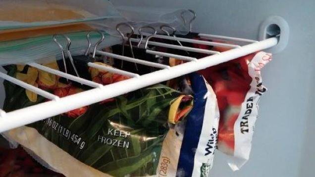 Binder Clips In The Freezer