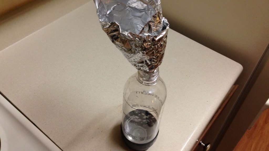 Homemade Foil Funnel