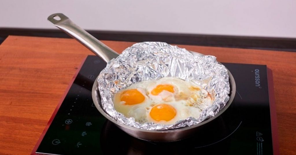 Homemade Aluminum Foil Pan Protection