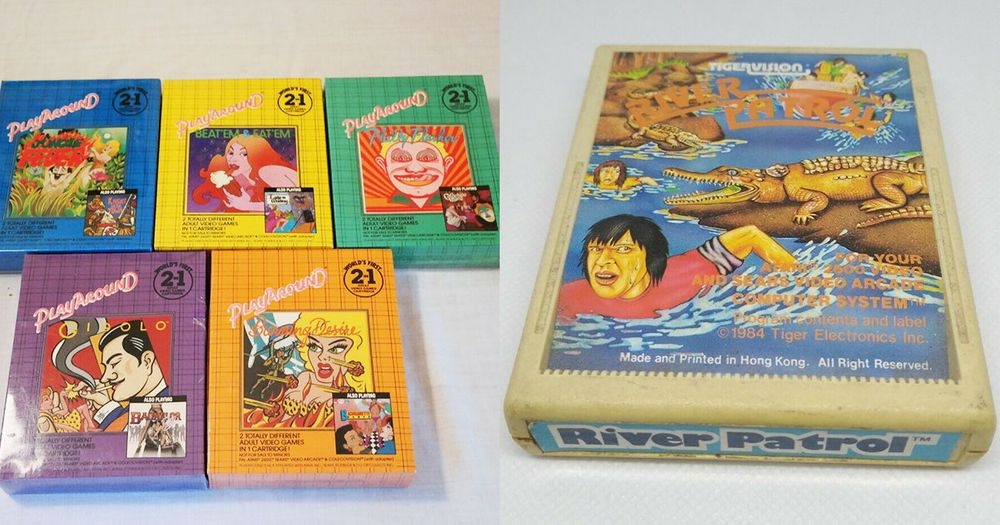 Vintage Atari Cards