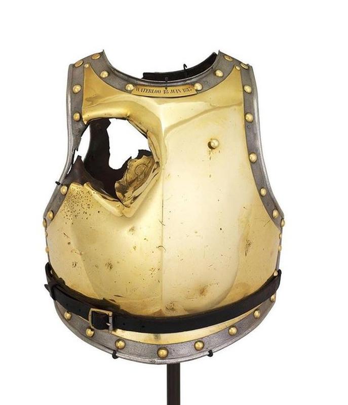 The Breastplate Antoine Fraveau Wore During The Battle Of Waterloo