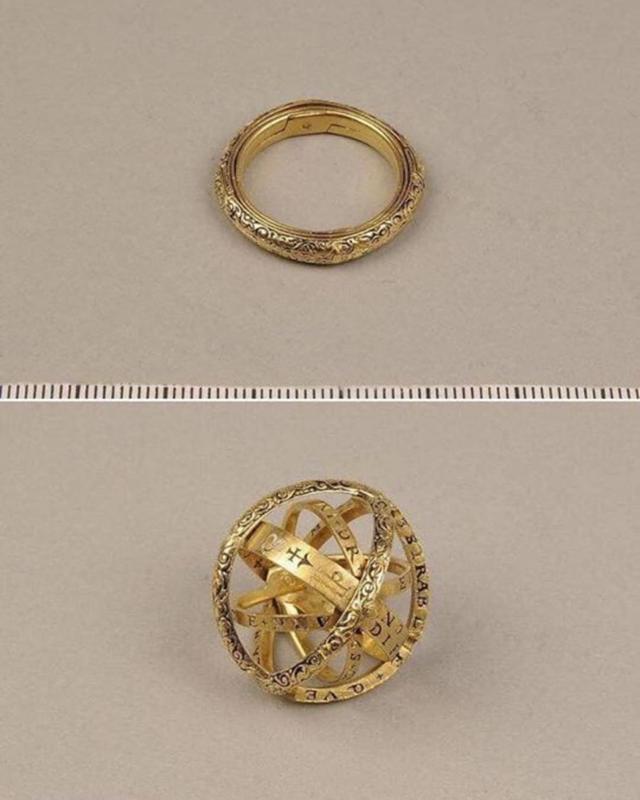 16th Century Ring Unfolds Into Sphere