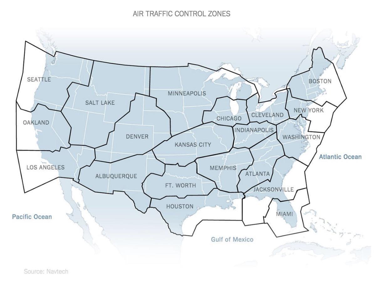 Air Traffic Control Zones