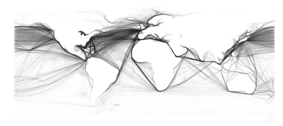 Each Line Is From Shipping Logs In 1945