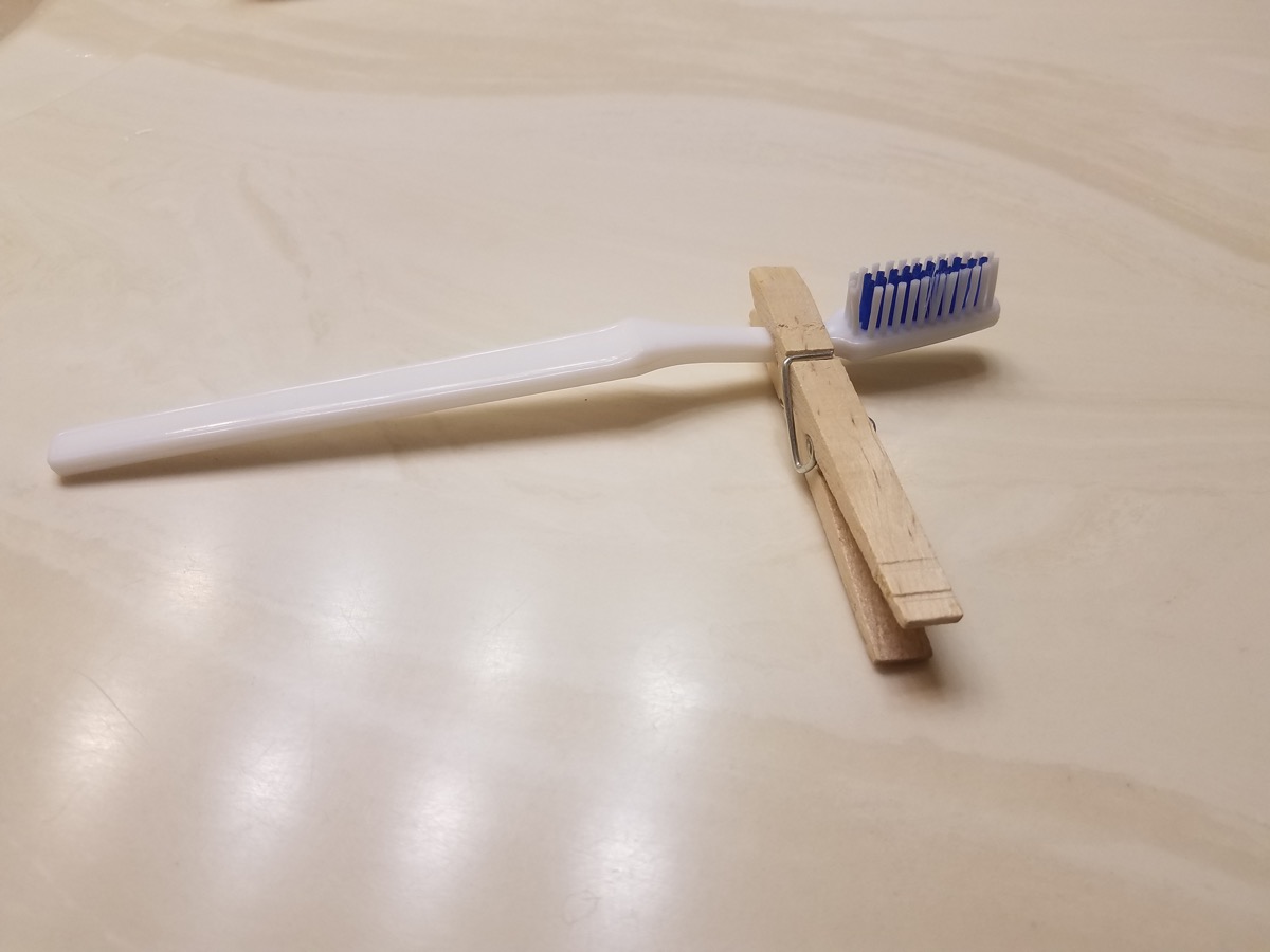 Keep Toothbrush Off Counter