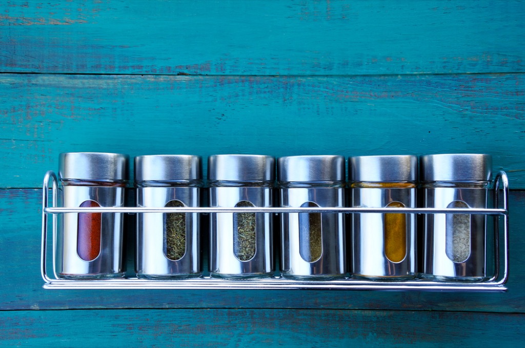 Magnetic Spice Rack