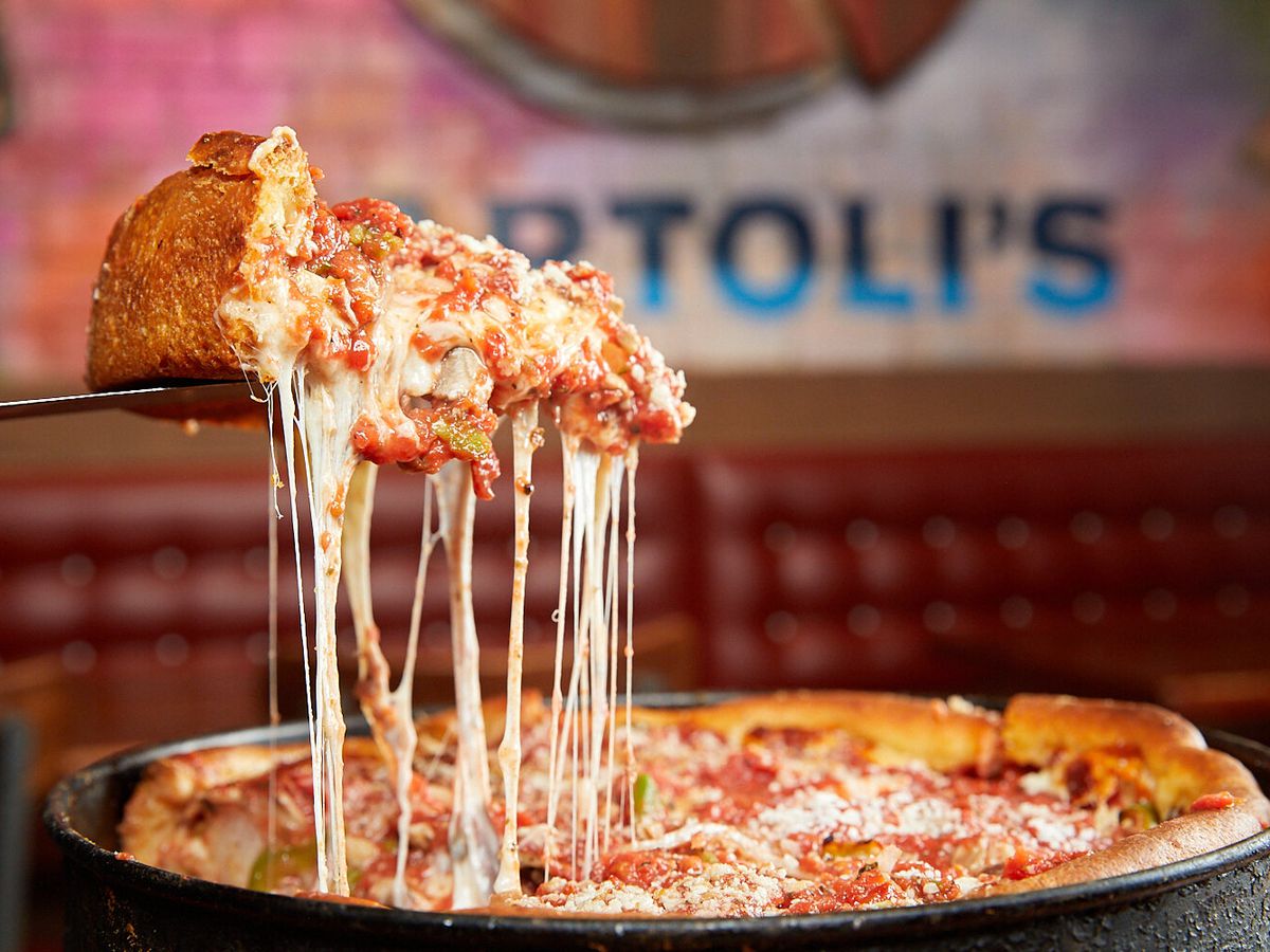 Deep Dish Pizza In Chicago