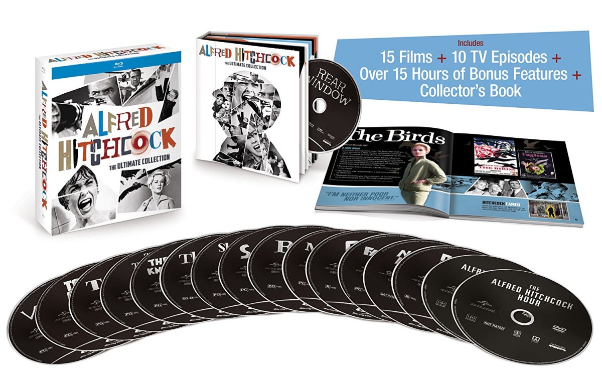Alfred Hitchcock The Ultimate Collection Blu Ray Set