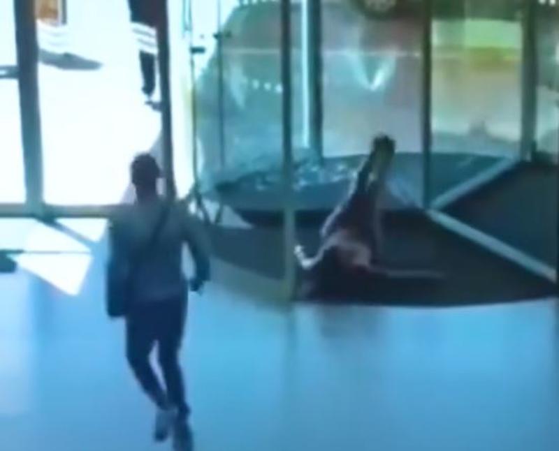 Walking Into A Glass Door