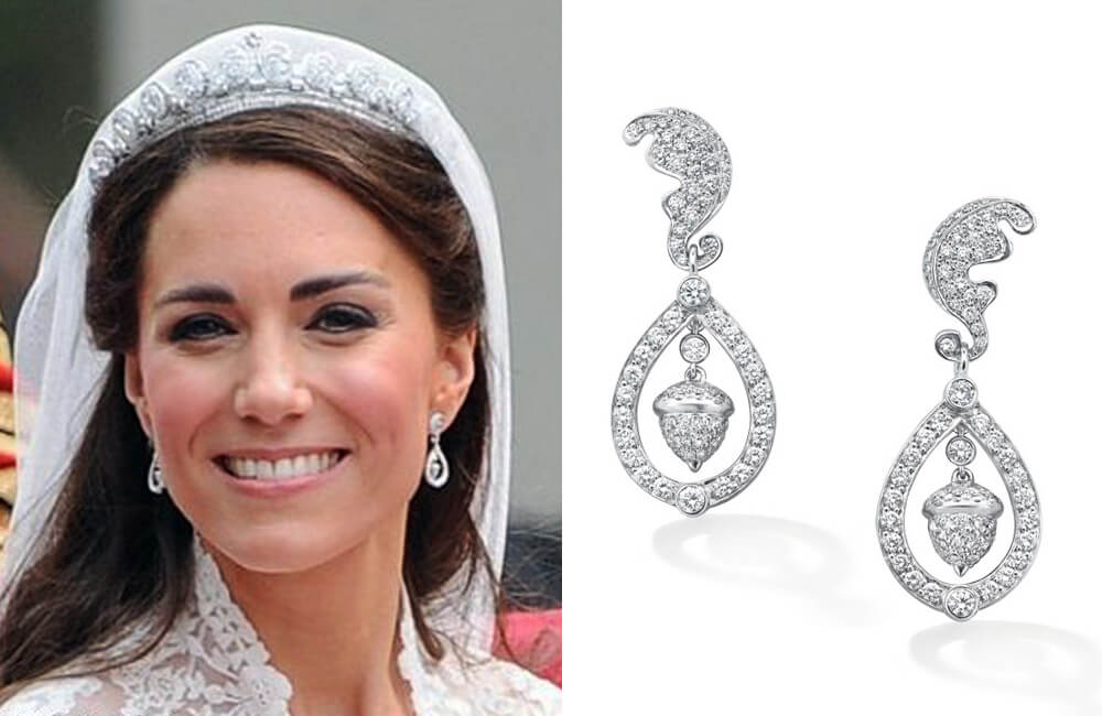 Kate Middleton - Acorn and Oak Leaf Earrings
