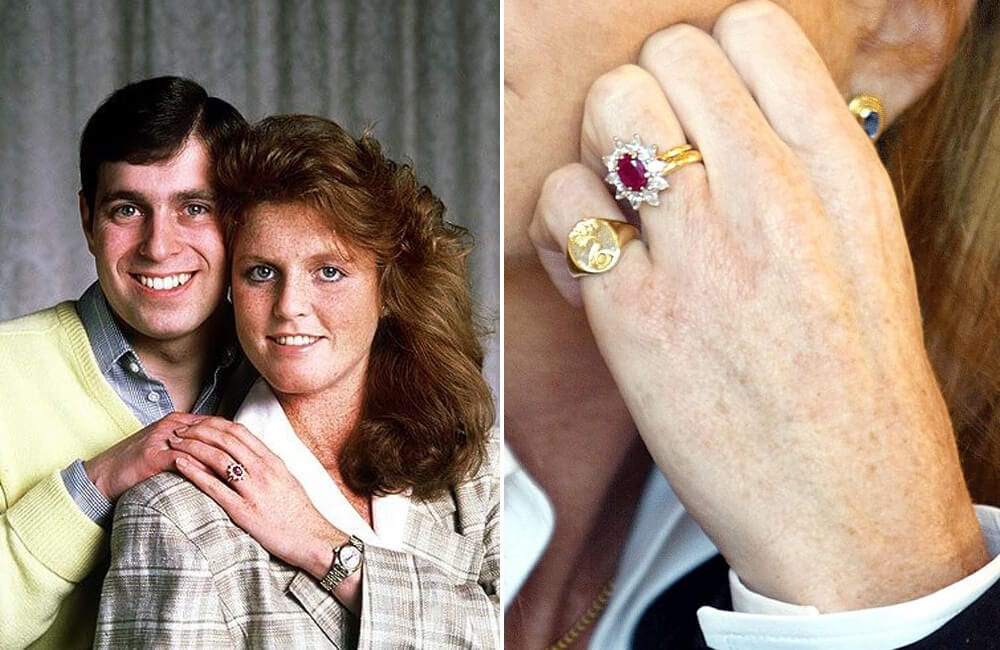 Burmese Ruby Engagement Ring