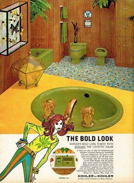 Kohler Bathroom Fixtures - 1960s