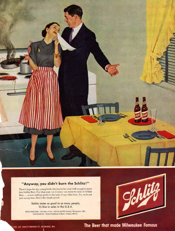 Schlitz Beer - 1950s
