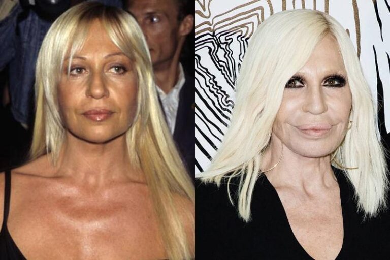 Donatella Versace's Blonde Hair Transformation - wide 2