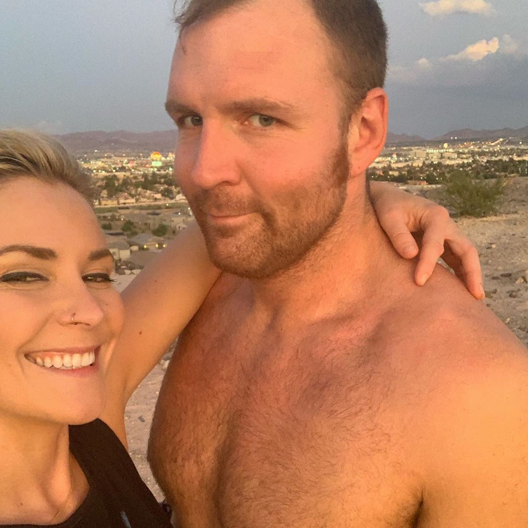 Renee Young and Jon Moxley